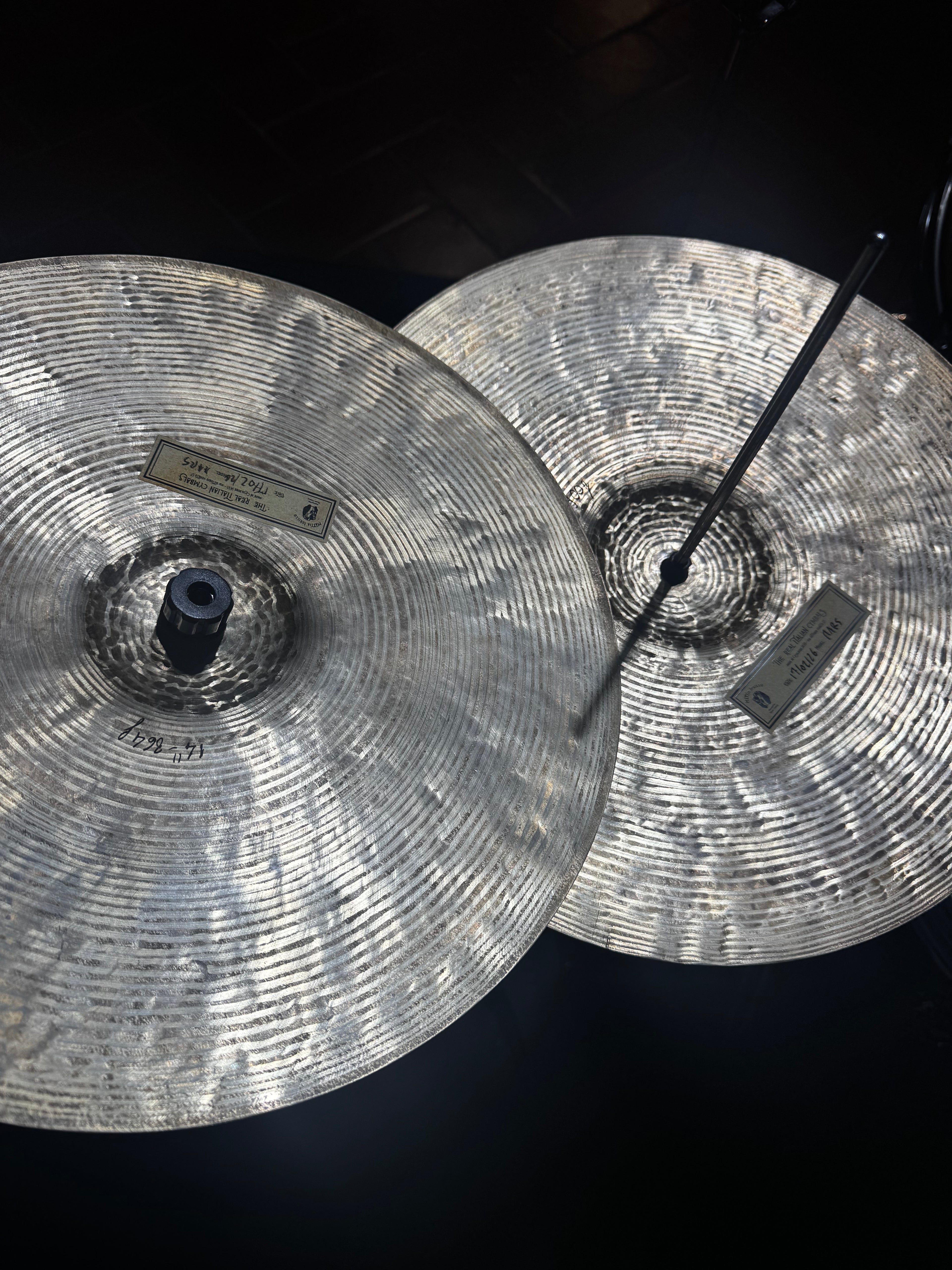 Mars Hi-hat 14" dark  light -  836g/878g