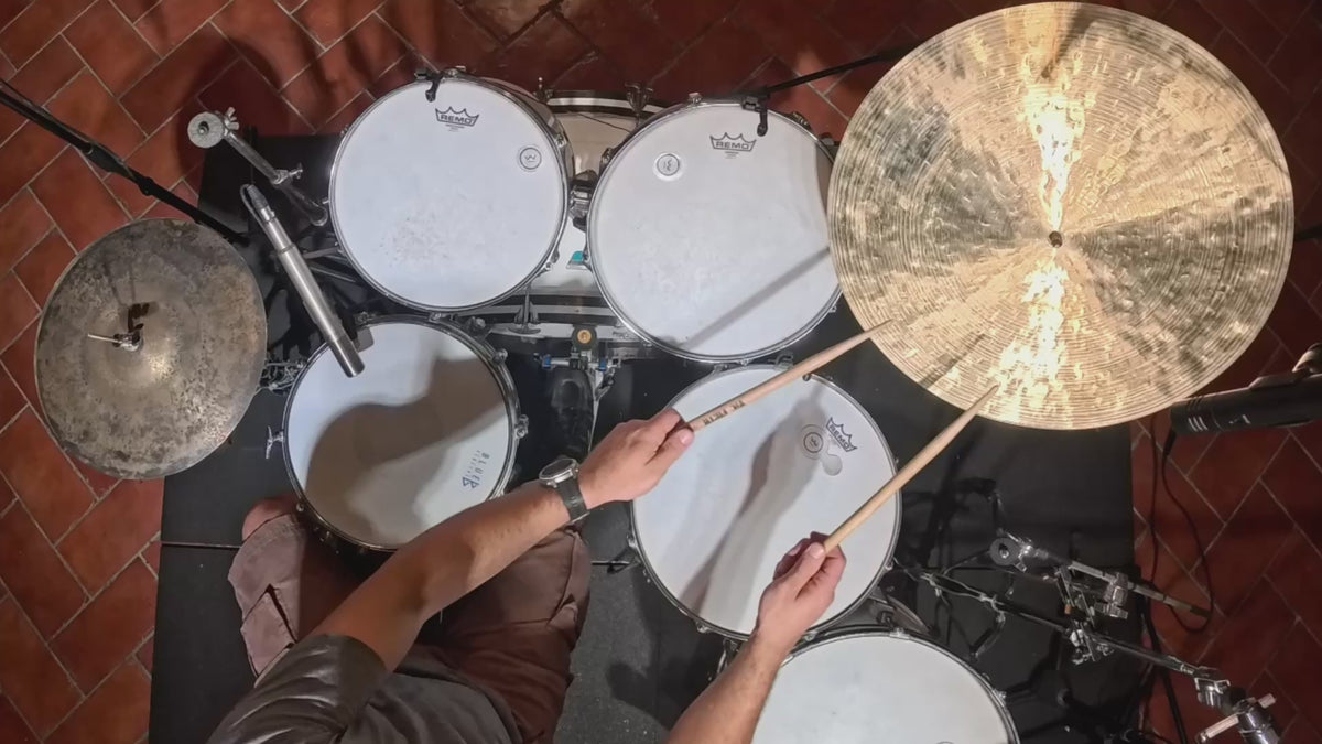 Uranus handmade flat ride cymbal